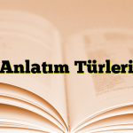 Anlatım Türleri