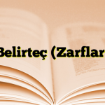 Belirteç (Zarflar)