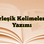 Birleşik Kelimelerin Yazımı