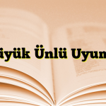 Büyük Ünlü Uyumu