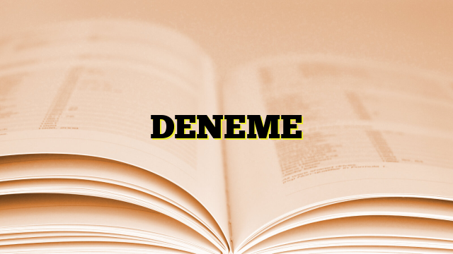 DENEME