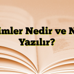 Deyimler Nedir ve Nasıl Yazılır?