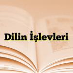 Dilin İşlevleri