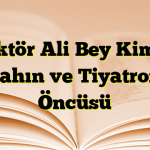 Direktör Ali Bey Kimdir? Mizahın ve Tiyatronun Öncüsü