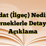 Edat (İlgeç) Nedir? Örneklerle Detaylı Açıklama