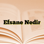 Efsane Nedir