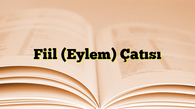 Fiil (Eylem) Çatısı