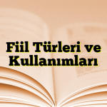 Fiil Türleri ve Kullanımları