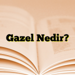 Gazel Nedir?