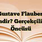 Gustave Flaubert Kimdir? Gerçekçiliğin Öncüsü