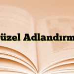 Güzel Adlandırma