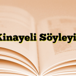 Kinayeli Söyleyiş