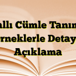 Kurallı Cümle Tanımı ve Örneklerle Detaylı Açıklama