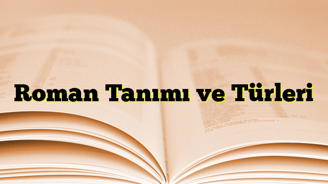 Roman Tanımı ve Türleri