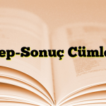 Sebep-Sonuç Cümleleri