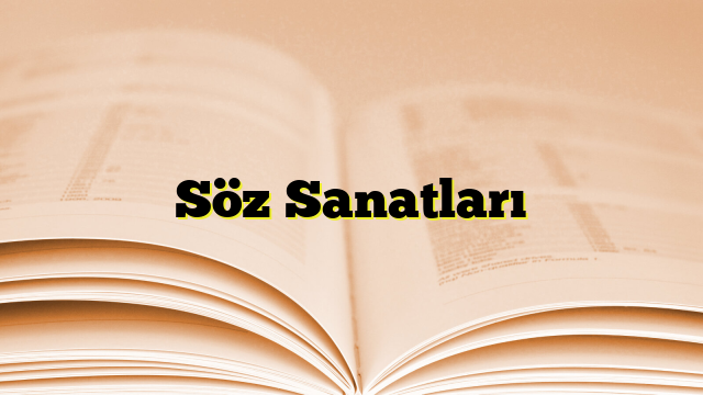 Söz Sanatları