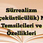 Sürrealizm (Gerçeküstücülük) Nedir Temsilcileri ve Özellikleri