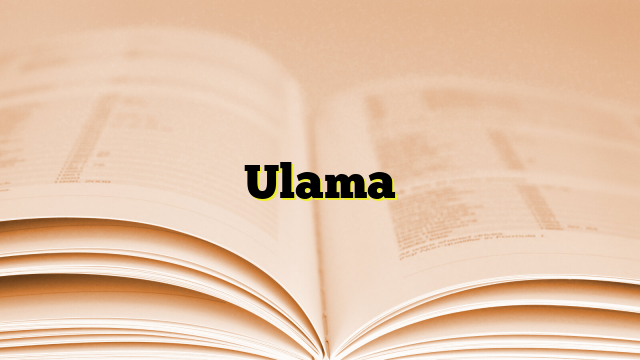 Ulama