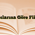 Yapılarına Göre Fiiller