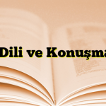 Yazı Dili ve Konuşma Dili