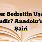 Ömer Bedrettin Uşaklı Kimdir? Anadolu’nun Şairi