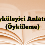 Öyküleyici Anlatım (Öyküleme)