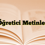 Öğretici Metinler