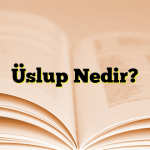 Üslup Nedir?