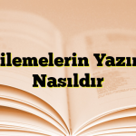 İkilemelerin Yazımı Nasıldır