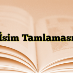 İsim Tamlaması