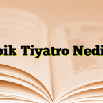 Epik Tiyatro Nedir?