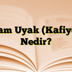 Tam Uyak (Kafiye) Nedir?