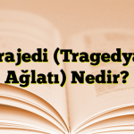 Trajedi (Tragedya, Ağlatı) Nedir?