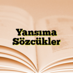 Yansıma Sözcükler